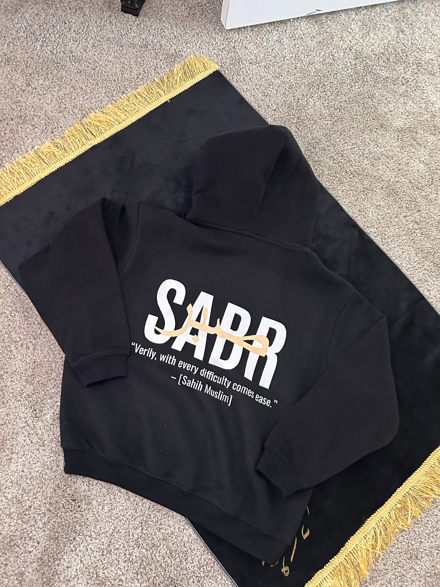 Sabr oversized hoodie | 100% premium high quality cotton